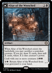 Altar of the Wretched // Wretched Bonemass [The Lost Caverns of Ixalan Commander] | Exor Games Dartmouth