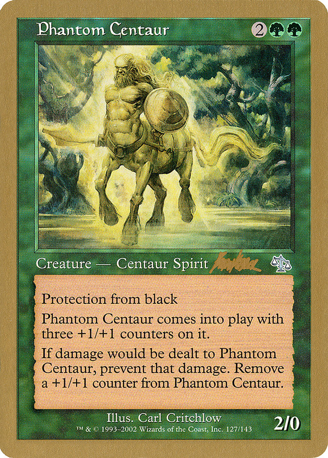 Phantom Centaur (Brian Kibler) [World Championship Decks 2002] | Exor Games Dartmouth