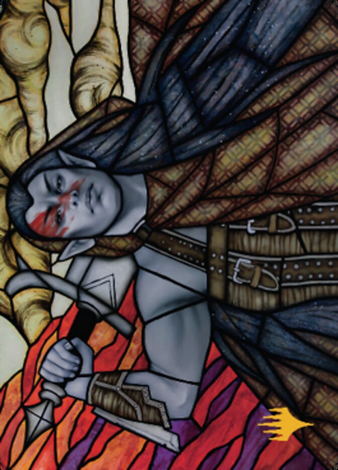 Radha, Coalition Warlord Art Card (Gold-Stamped Signature) [Dominaria United Art Series] | Exor Games Dartmouth