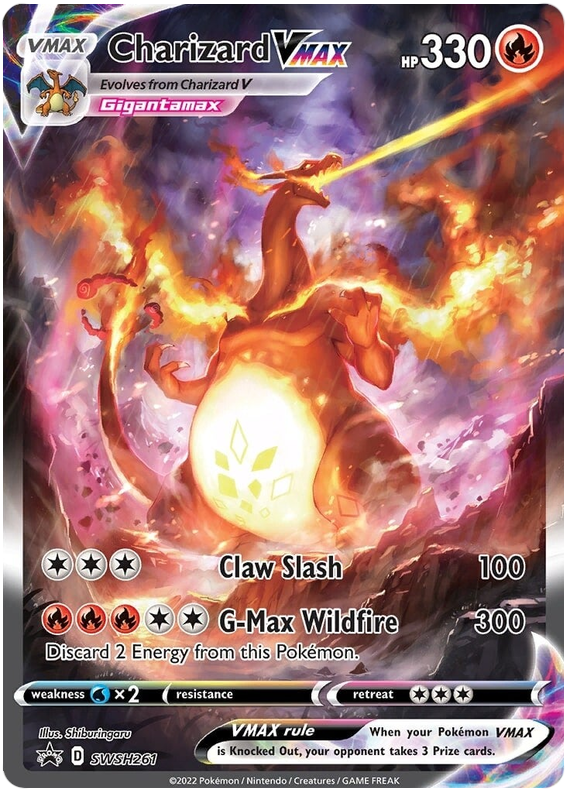 Charizard VMAX (SWSH261) [Sword & Shield: Black Star Promos] | Exor Games Dartmouth