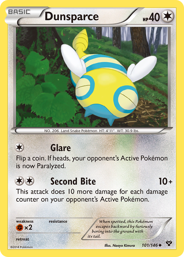 Dunsparce (101/146) [XY: Base Set] | Exor Games Dartmouth