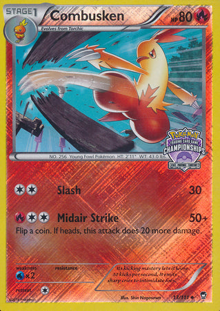 Combusken (13/111) (Championship Promo) [XY: Furious Fists] | Exor Games Dartmouth