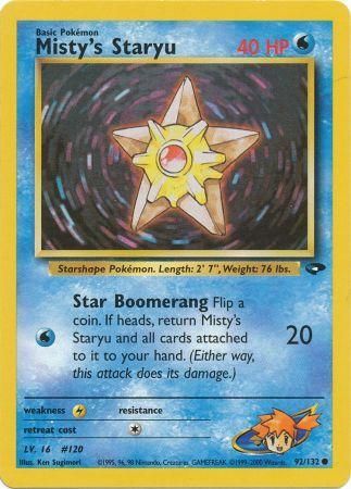 Misty's Staryu (92/132) [Gym Challenge Unlimited] | Exor Games Dartmouth