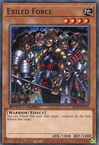Exiled Force [SBCB-EN151] Common | Exor Games Dartmouth