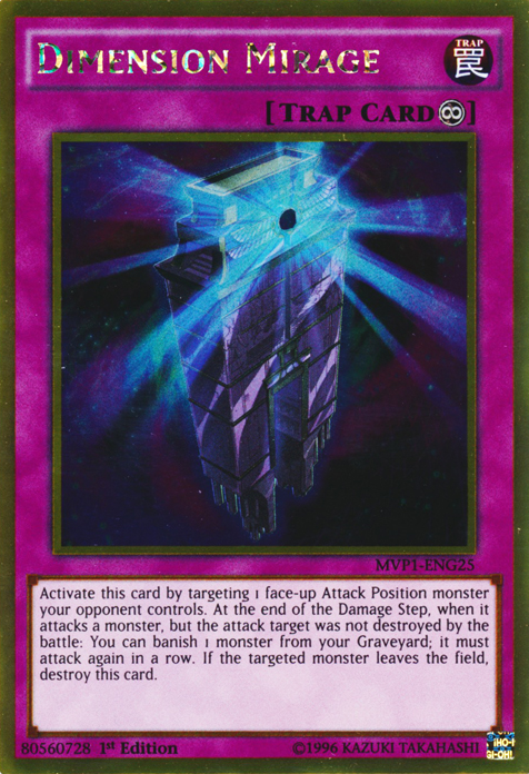 Dimension Mirage [MVP1-ENG25] Gold Rare | Exor Games Dartmouth