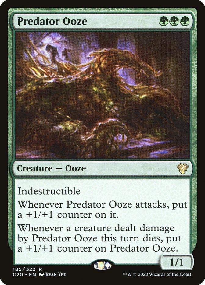 Predator Ooze [Commander 2020] | Exor Games Dartmouth