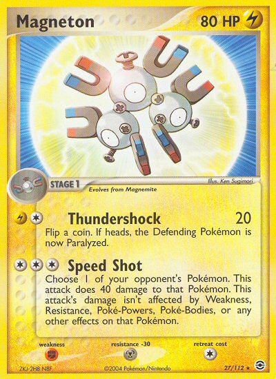 Magneton (27/112) [EX: FireRed & LeafGreen] | Exor Games Dartmouth