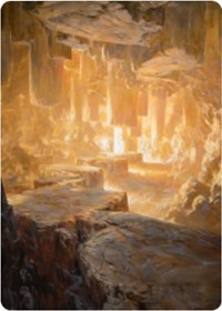 Pillarverge Pathway Art Card [Zendikar Rising Art Series] | Exor Games Dartmouth