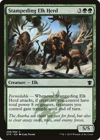 Stampeding Elk Herd [Dragons of Tarkir] | Exor Games Dartmouth