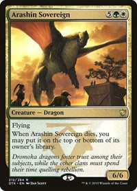 Arashin Sovereign [Dragons of Tarkir] | Exor Games Dartmouth