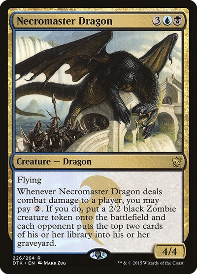 Necromaster Dragon [Dragons of Tarkir] | Exor Games Dartmouth