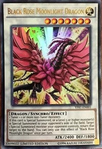 Black Rose Moonlight Dragon [YF07-EN001] Ultra Rare | Exor Games Dartmouth