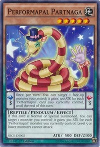 Performapal Partnaga [SECE-EN002] Common | Exor Games Dartmouth