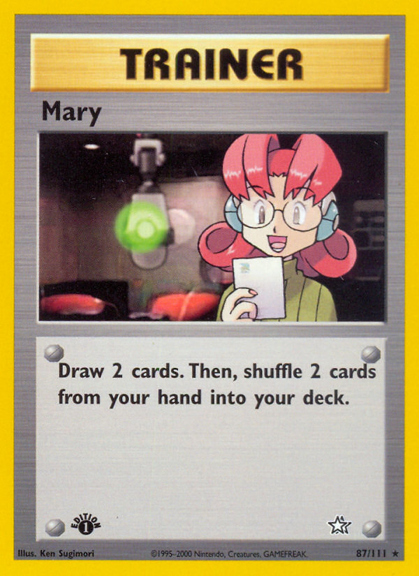 Mary (87/111) [Neo Genesis 1st Edition] | Exor Games Dartmouth