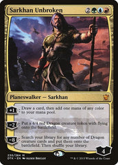 Sarkhan Unbroken [Dragons of Tarkir] | Exor Games Dartmouth