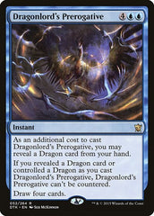 Dragonlord's Prerogative [Dragons of Tarkir] | Exor Games Dartmouth