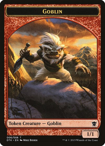 Goblin [Dragons of Tarkir Tokens] | Exor Games Dartmouth