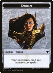 Narset Transcendent Emblem [Dragons of Tarkir Tokens] | Exor Games Dartmouth