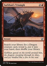 Sarkhan's Triumph [Dragons of Tarkir] | Exor Games Dartmouth