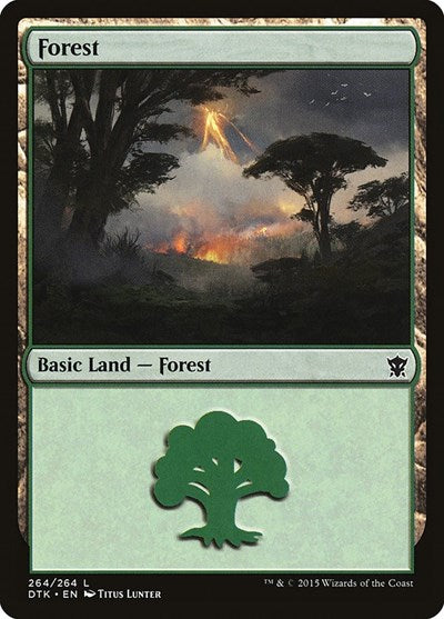 Forest [Dragons of Tarkir] | Exor Games Dartmouth