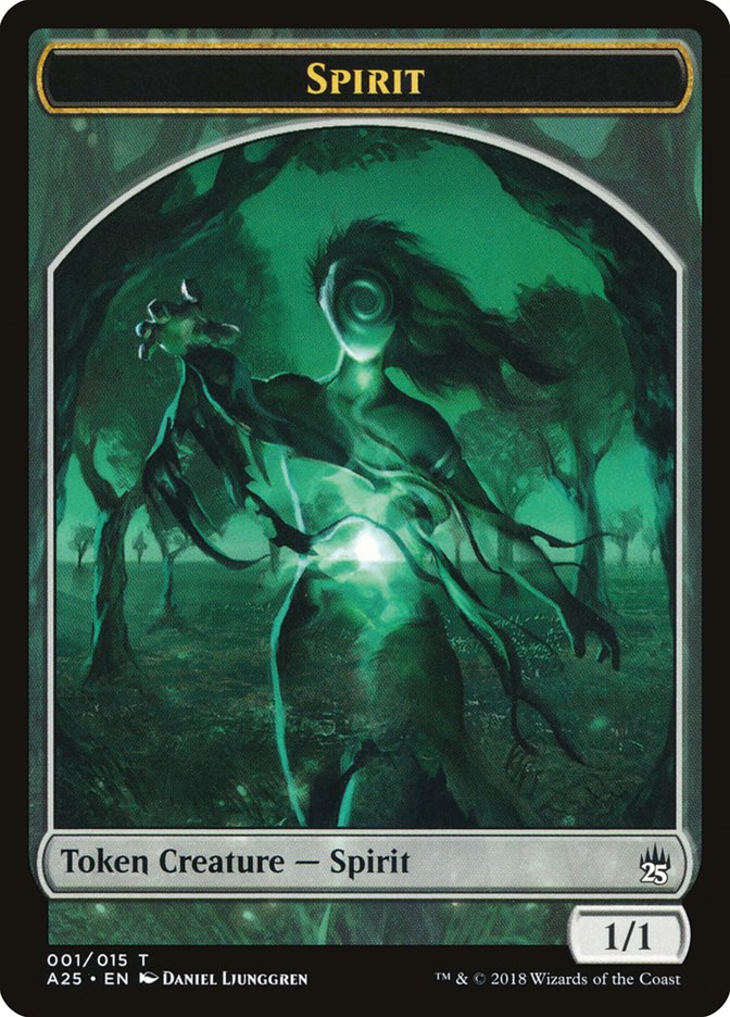 Spirit (001/015) [Masters 25 Tokens] | Exor Games Dartmouth