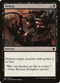 Defeat [Dragons of Tarkir] | Exor Games Dartmouth