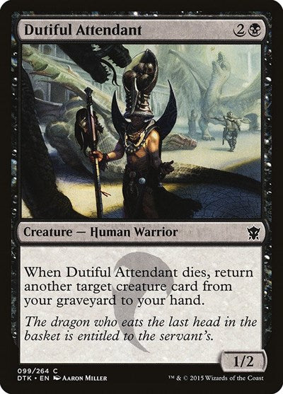 Dutiful Attendant [Dragons of Tarkir] | Exor Games Dartmouth