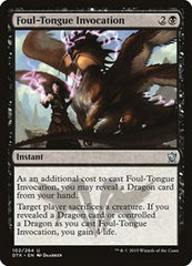 Foul-Tongue Invocation [Dragons of Tarkir] | Exor Games Dartmouth