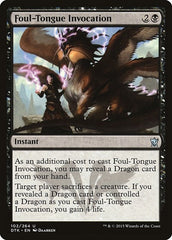 Foul-Tongue Invocation [Dragons of Tarkir] | Exor Games Dartmouth