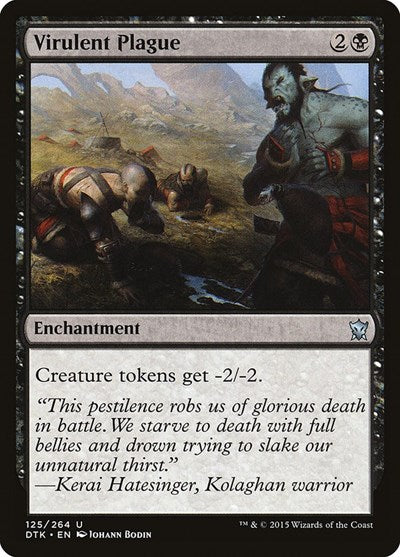 Virulent Plague [Dragons of Tarkir] | Exor Games Dartmouth