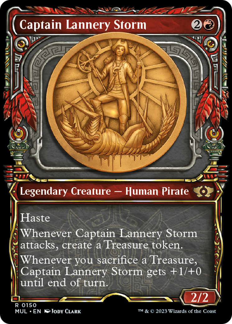 Captain Lannery Storm (Halo Foil) [Multiverse Legends] | Exor Games Dartmouth