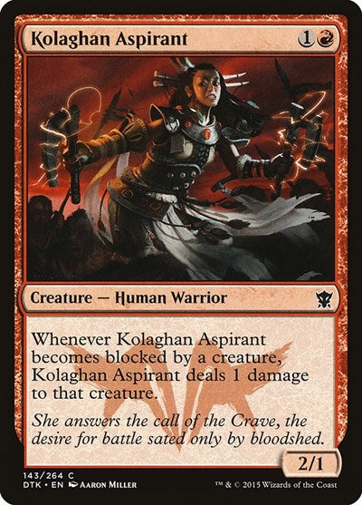 Kolaghan Aspirant [Dragons of Tarkir] | Exor Games Dartmouth