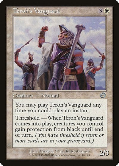 Teroh's Vanguard [Torment] | Exor Games Dartmouth