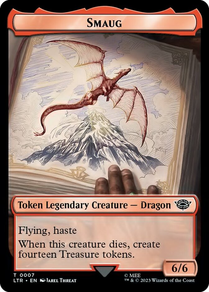 Smaug Token [The Lord of the Rings: Tales of Middle-Earth Tokens] | Exor Games Dartmouth