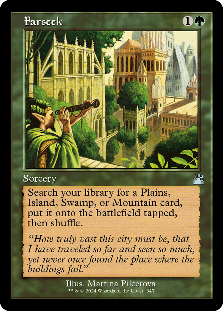 Farseek (Retro Frame) [Ravnica Remastered] | Exor Games Dartmouth