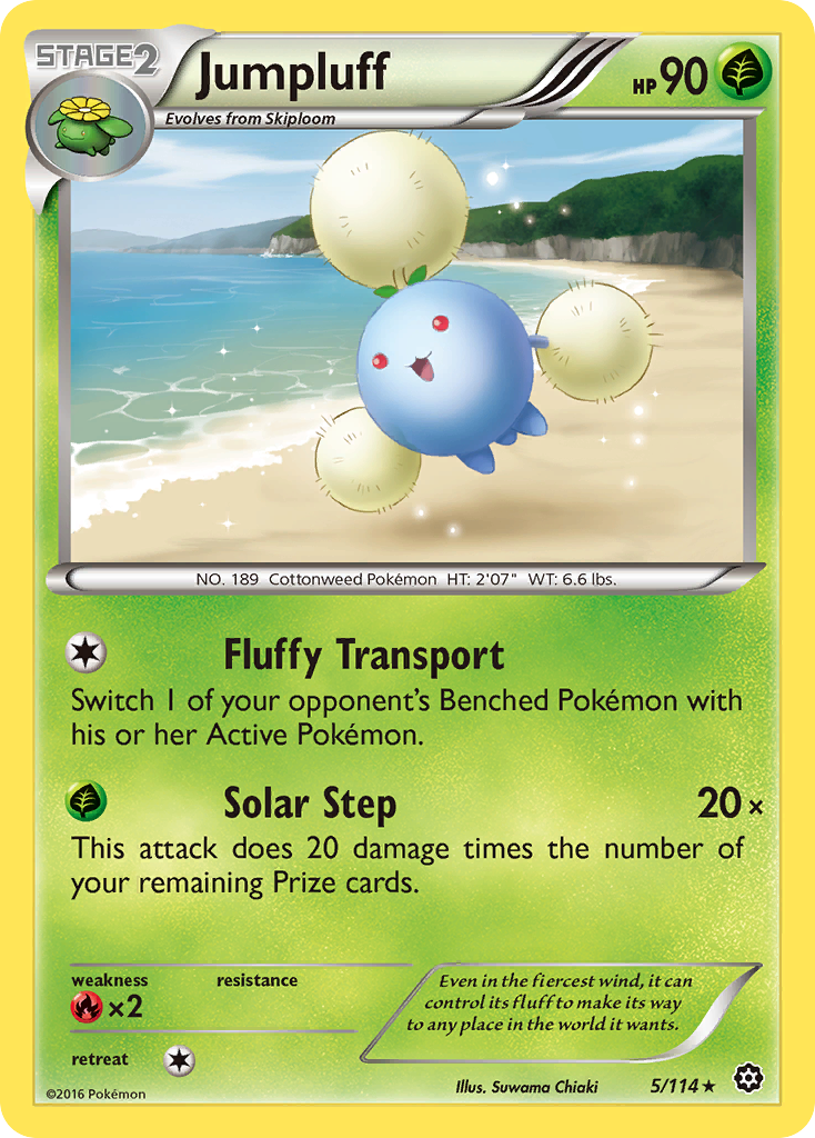 Jumpluff (5/114) [XY: Steam Siege] | Exor Games Dartmouth