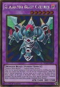 Gladiator Beast Gyzarus [PGL2-EN079] Gold Rare | Exor Games Dartmouth