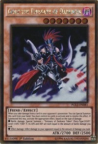 Gorz the Emissary of Darkness [PGL2-EN081] Gold Rare | Exor Games Dartmouth