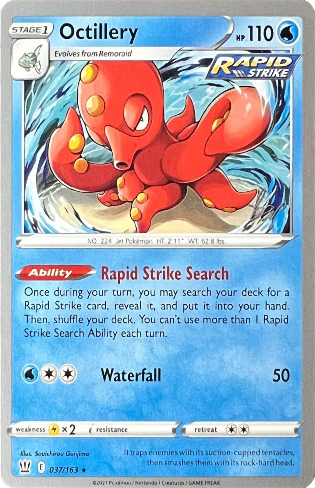 Octillery (037/163) (Cheryl Again - Sebastian Lashmet) [World Championships 2022] | Exor Games Dartmouth