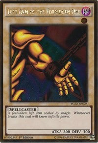 Left Arm of the Forbidden One [PGL2-EN025] Gold Rare | Exor Games Dartmouth