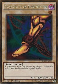 Right Leg of the Forbidden One [PGL2-EN022] Gold Rare | Exor Games Dartmouth