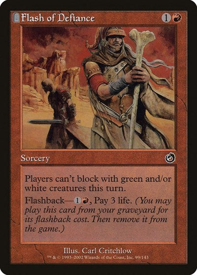 Flash of Defiance [Torment] | Exor Games Dartmouth