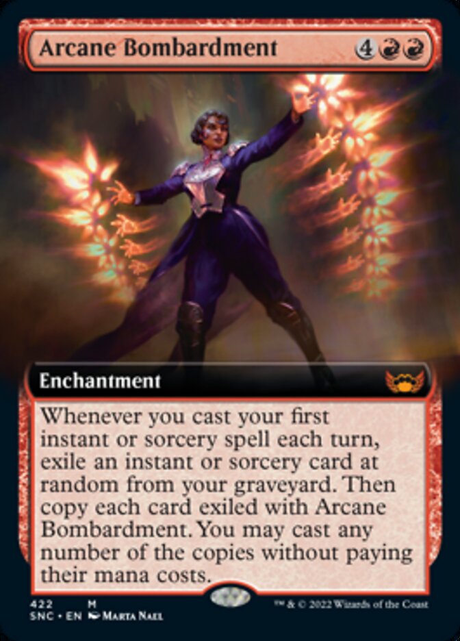 Arcane Bombardment (Extended Art) [Streets of New Capenna] | Exor Games Dartmouth