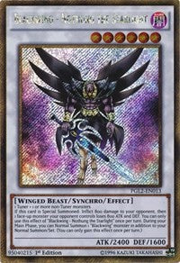 Blackwing - Nothung the Starlight [PGL2-EN013] Gold Secret Rare | Exor Games Dartmouth