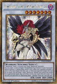 Blackwing Tamer - Obsidian Hawk Joe [PGL2-EN012] Gold Secret Rare | Exor Games Dartmouth