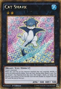 Cat Shark [PGL2-EN016] Gold Secret Rare | Exor Games Dartmouth