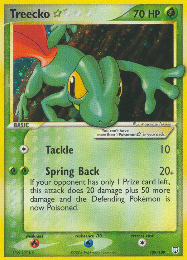 Treecko Star (109/109) [EX: Team Rocket Returns] | Exor Games Dartmouth