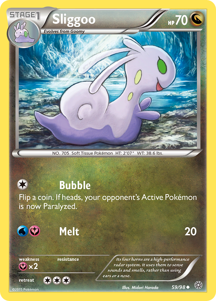 Sliggoo (59/98) [XY: Ancient Origins] | Exor Games Dartmouth