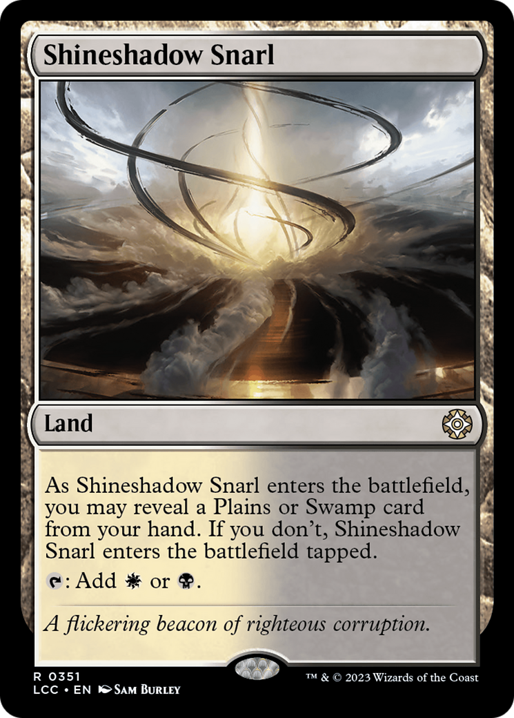 Shineshadow Snarl [The Lost Caverns of Ixalan Commander] | Exor Games Dartmouth