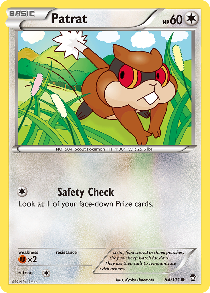 Patrat (84/111) [XY: Furious Fists] | Exor Games Dartmouth